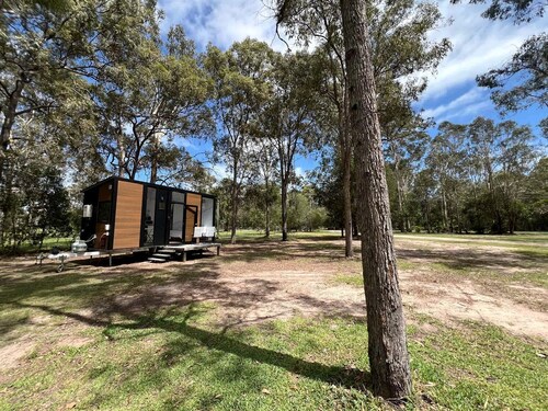 Luminous Tiny House Near the Coast in New South Wales