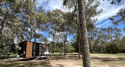 Luminous Tiny House Near the Coast in New South Wales