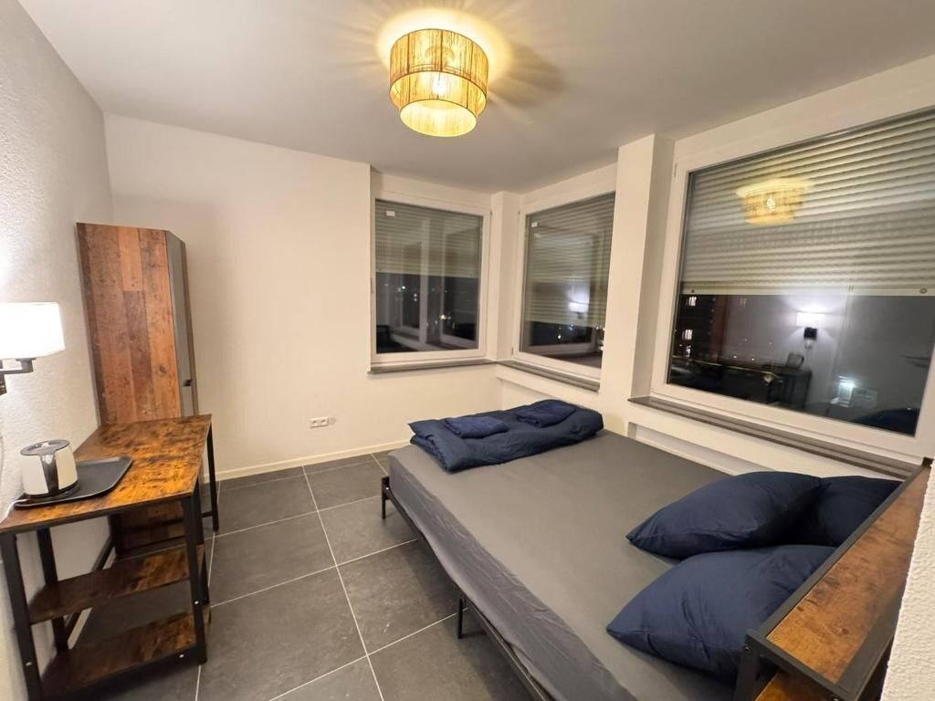 Quarto casal básico, vista para a cidade