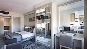 Kamar Double Comfort, pemandangan kota | Meja kerja, ruang kerja ramah laptop, dan Wi-Fi gratis