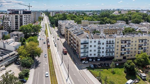 Aerial view - Apartamenty Sun & Snow Belwederska (Warszawa)