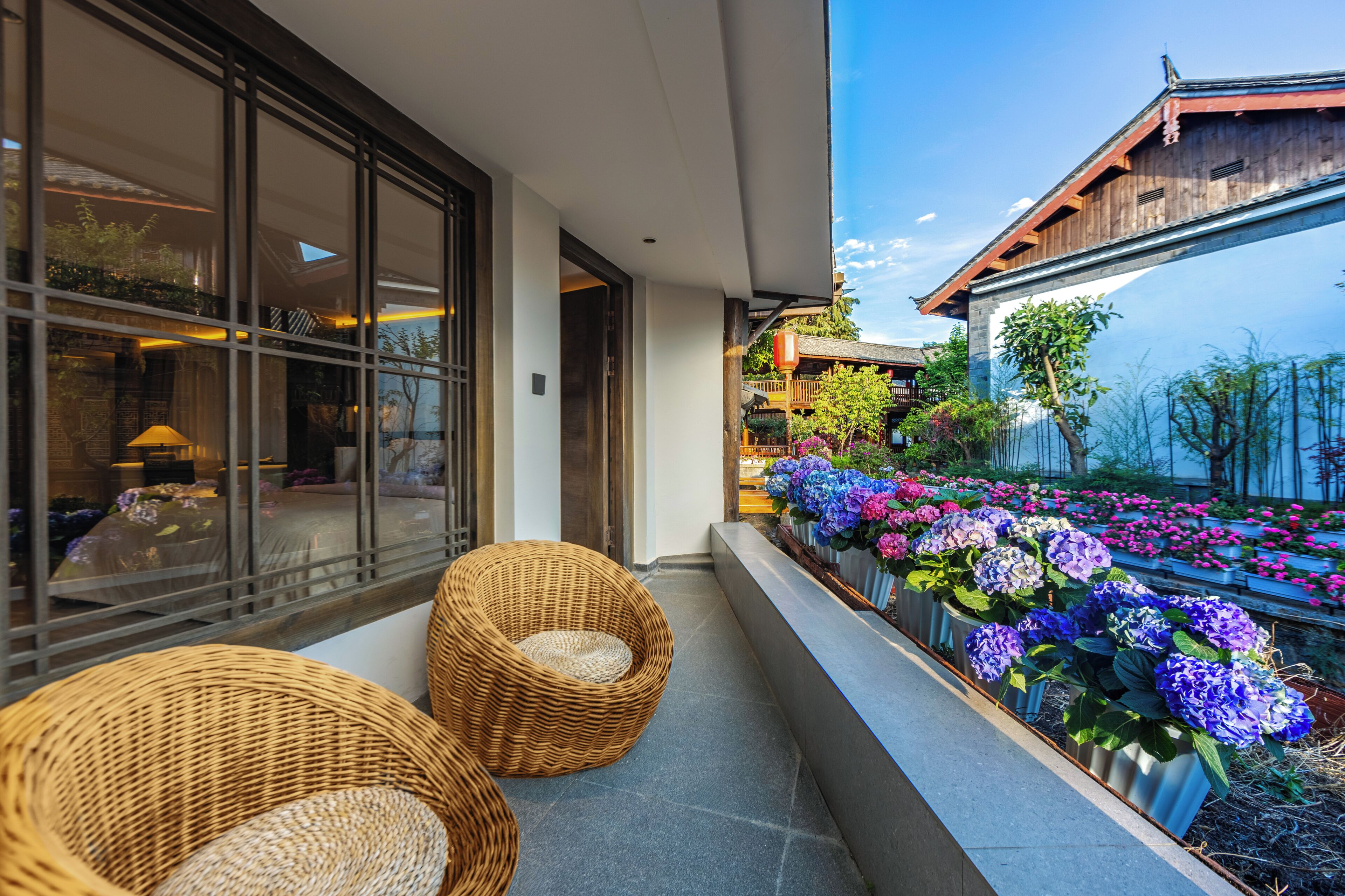 Family Double Room, Lanai | Terrace/patio