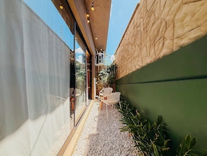Outdoor dining - Mondrian - Ponta Negra by Almare Flats (Natal)