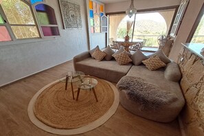 Living area - Vrbo Property (Aourir)