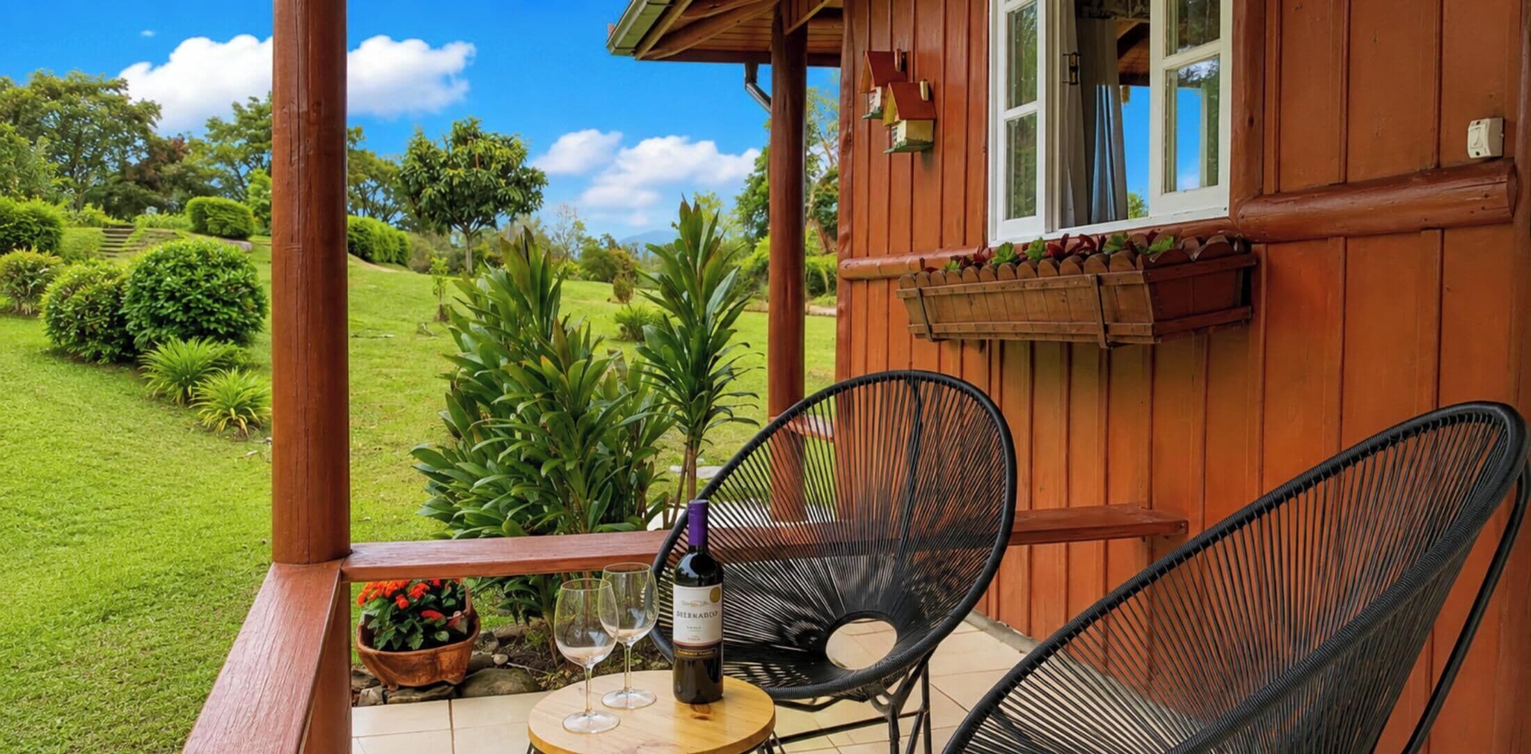 Casa das Hortênsias com Banheira de Imersão - Alfredo Wagner - SC | Terrasse/Patio