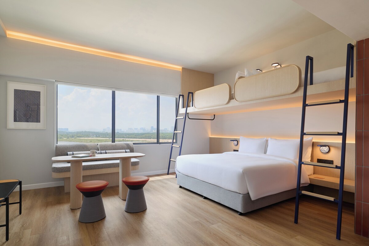 客房, 1 張特大雙人床 (Biggy Bunk)