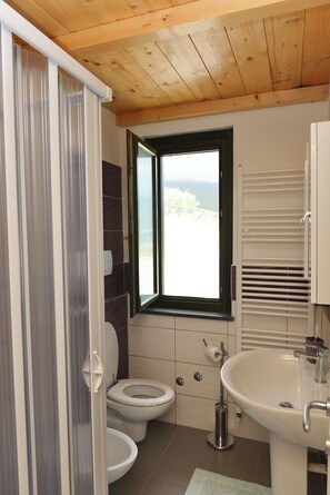 Hair dryer, bidet, towels, toilet paper - Villetta San Martino (Torraca)