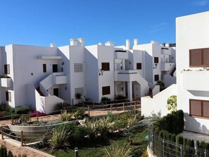 Exterior - Comfortable apartment, sea view - 6 guests (San Juan de los Terreros)