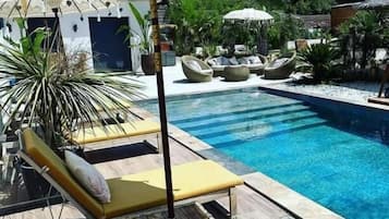 Luxury Chalet, Accessible Bathtub, Pool View | Pool