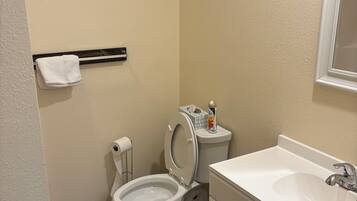 Shower, toilet paper