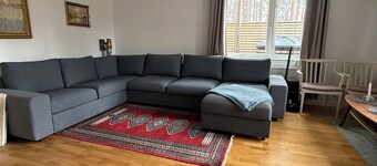 Cozy villa near Hallstavik and Grisslehamn with a large patio and hot tub