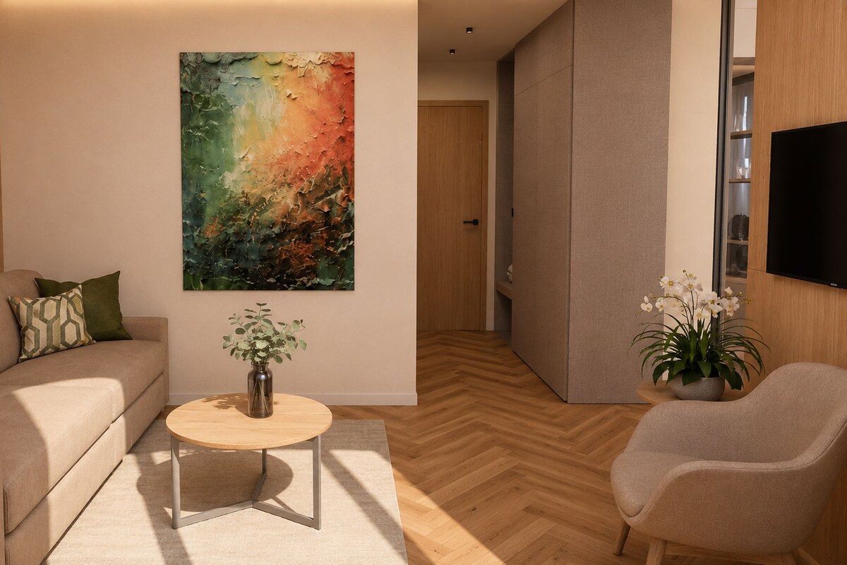 Corner Suite | Két bảo mật tại phòng, bàn ủi/dụng cụ ủi quần áo 