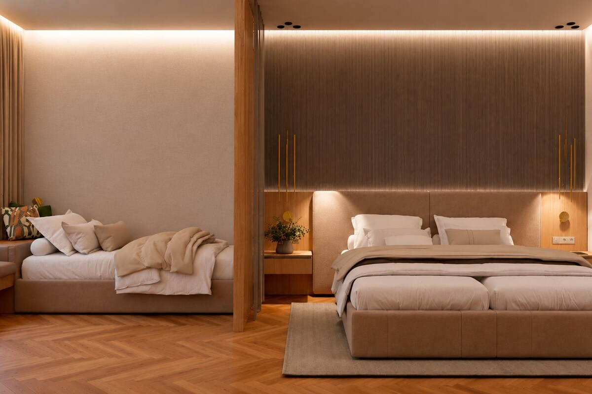 Studio dành cho gia đình | Két bảo mật tại phòng, bàn ủi/dụng cụ ủi quần áo 