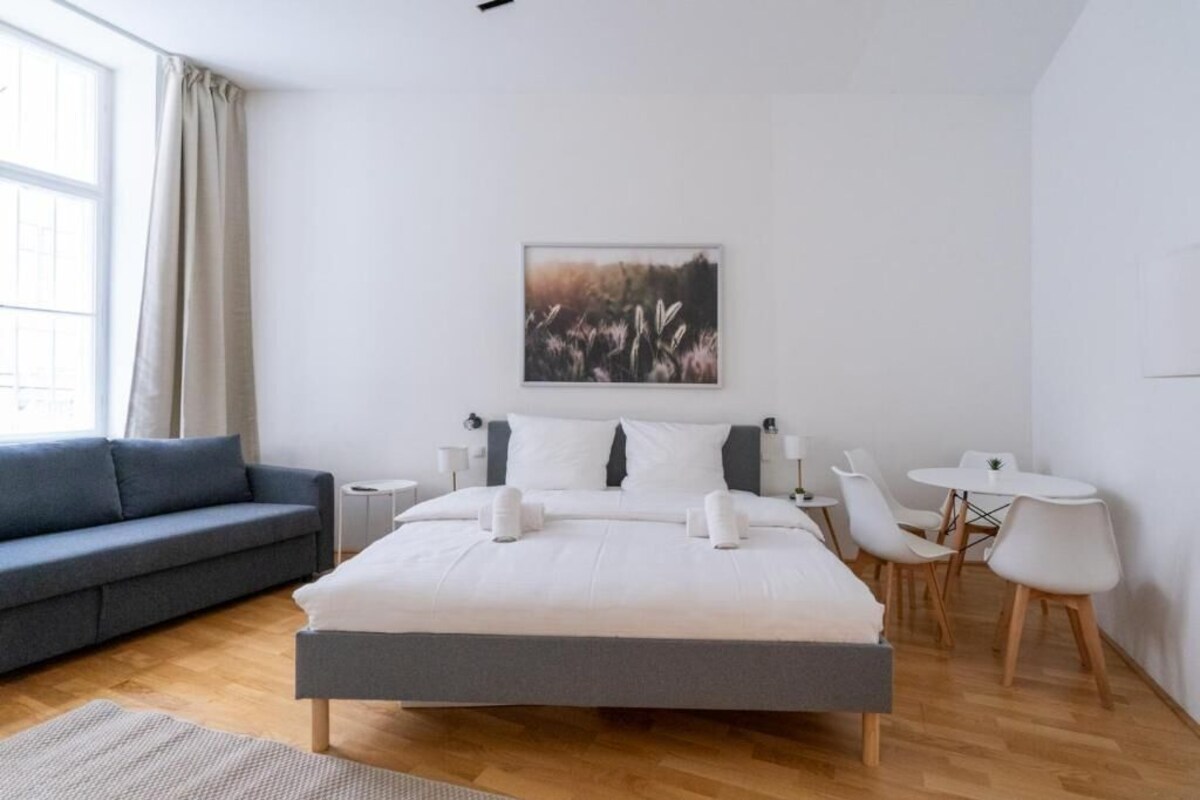 Apartment, Klimaanlage | Bügeleisen/Bügelbrett, kostenloses WLAN