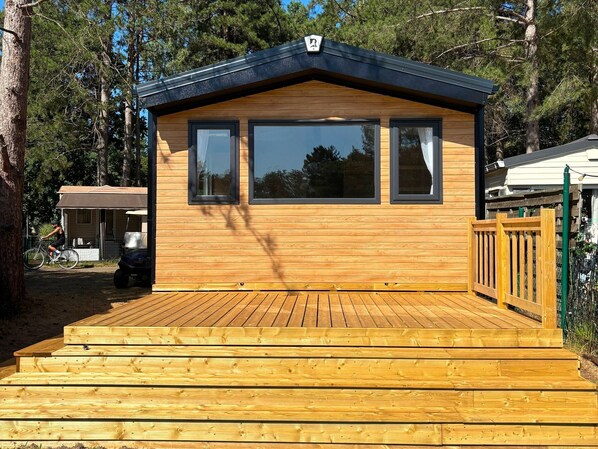 Chalet | Exterior - Mobile Home With Shared Pool (Zonhoven)