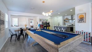 Unclassified image, 5 of 60, button - private pool + spa + game room + near Coachella | Family & Group Friendly (Indio)