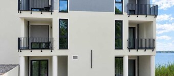 Cozy vacation rental on Lake Hainer with 2 balconies and a lake view / 60 m² / sleeps 4