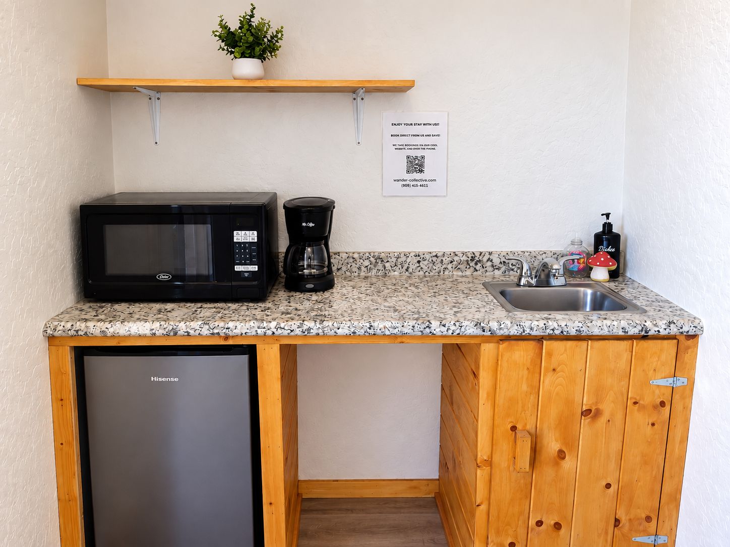 Private kitchenette