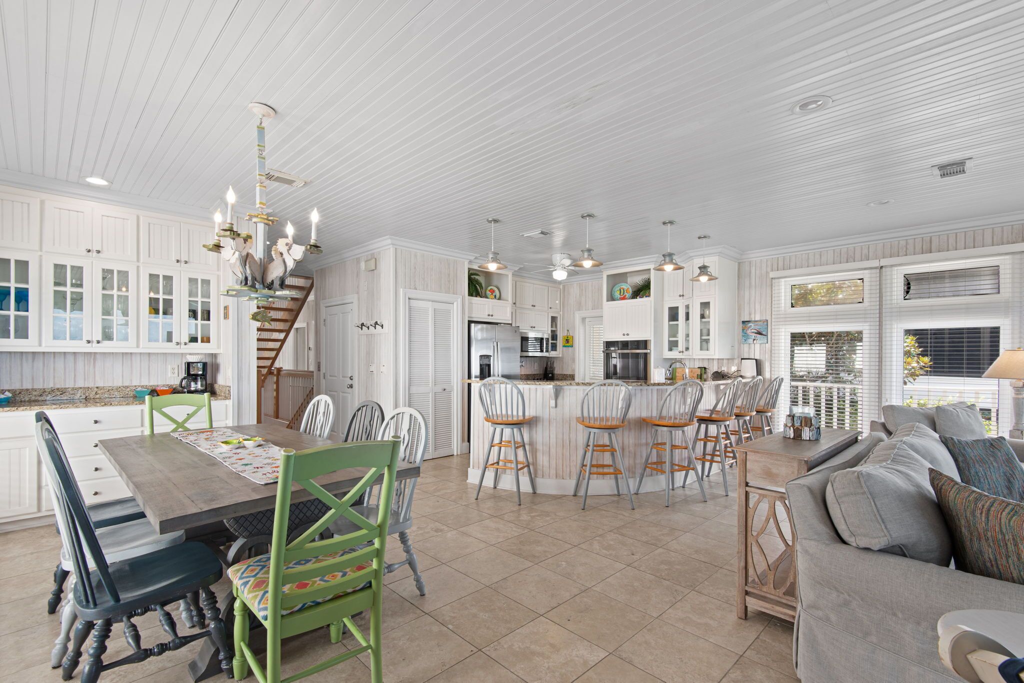 House, Multiple Beds, Pool View (Paradise Found) | Dining