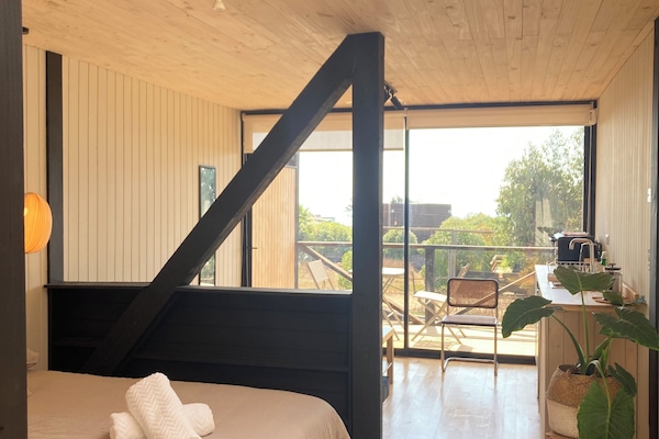 Loft, Balcony, Partial Ocean View | Desk, laptop workspace, WiFi (free)