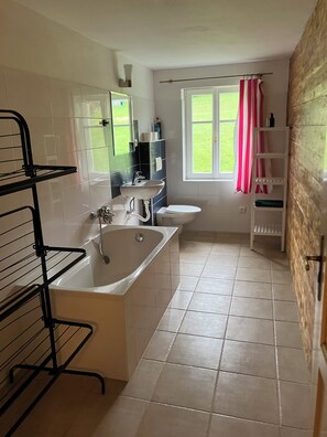 Bathroom - Spend peaceful time in the large house or spacious garden next to National Park (Bílý Potok)
