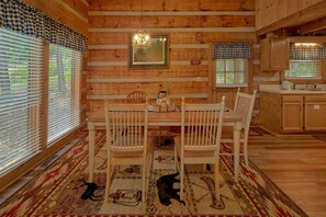 Dining - All By Grace Cabin Rental (Wears Valley)