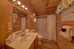 Bathroom - All By Grace Cabin Rental (Wears Valley)