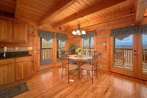 Dining - Altitude Adjustment Cabin Rental (Wears Valley)