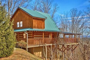 Exterior - Altitude Adjustment Cabin Rental (Wears Valley)