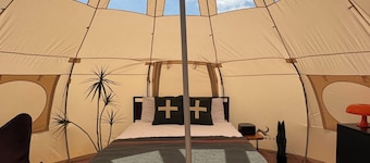Luxury Glamping Tent Near Ouachita River