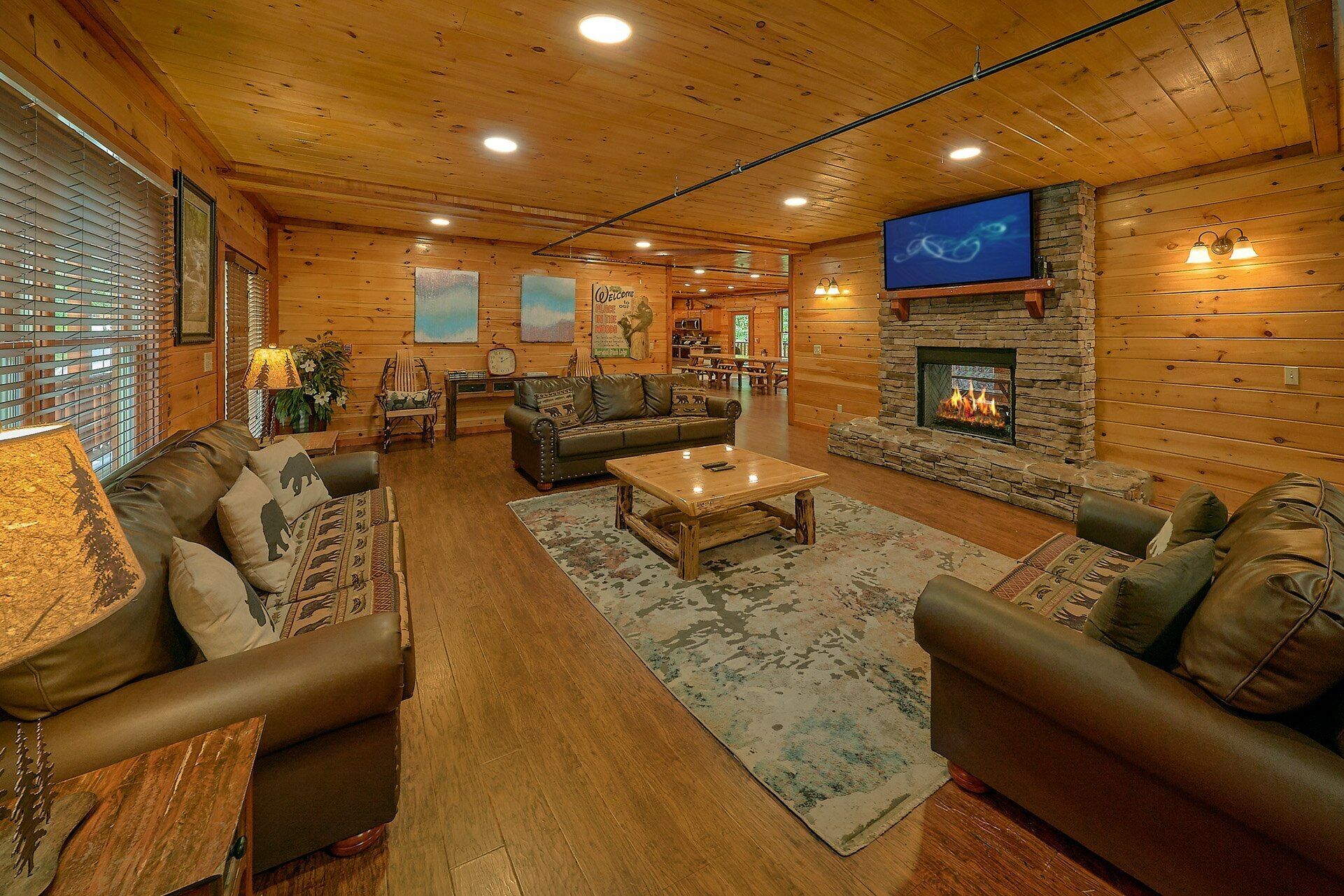 The Big Lebowski Cabin Rental - Pigeon Forge, TN