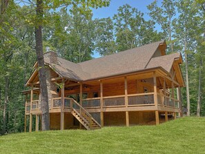 Exterior - Never Gonna Leave Cabin Rental (Wears Valley)