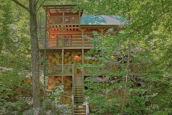 Exterior - Creek Song Cabin Rental (Wears Valley)