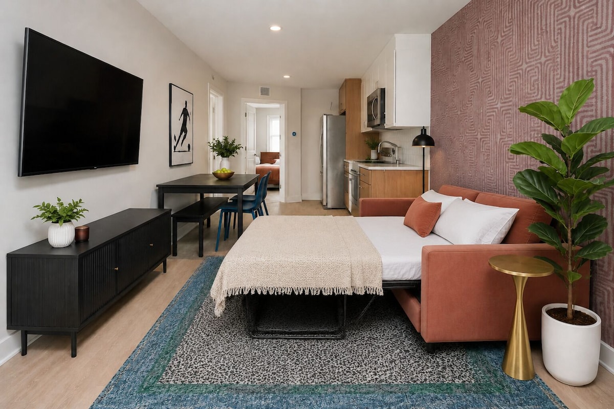 Apartamento | Ferros/tábuas de passar roupa, Wi-Fi de cortesia
