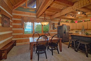 Dining - Serenity Creek Cabin Rental (Wears Valley)
