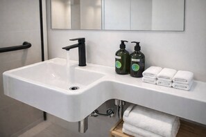 Kamar, 1 kamar tidur, patio | Kamar mandi