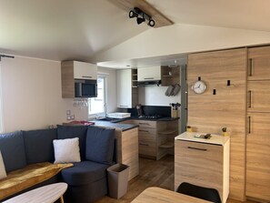 Living area - Mobilhome 3 chambres (Canet-en-Roussillon)