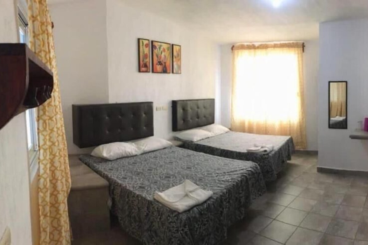 Family Double Room | Laptop workspace, iron/ironing board (on request), free WiFi