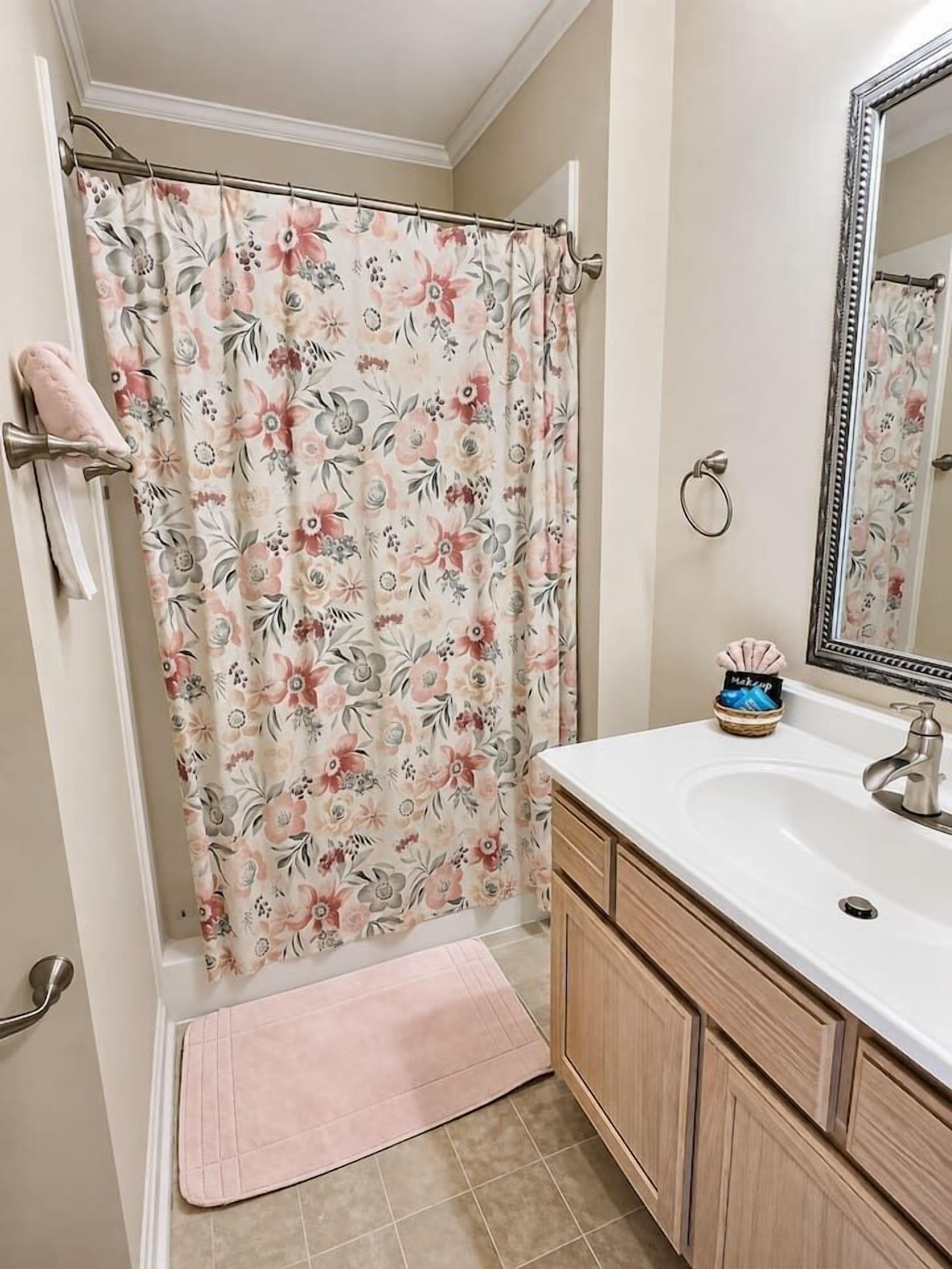 Shower, hair dryer