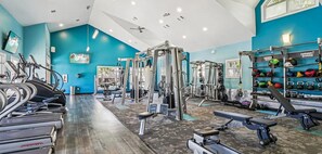 Fitnessbereich
