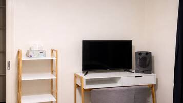 Desk, WiFi (free), bed sheets