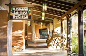 Eureka Fitness Center • Entrance Corridor - Anaheim | Romantic Disney Retreat | Pool + Spa (Anaheim)