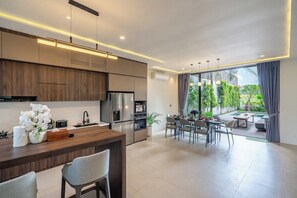 Dining - Chic 4BR Villa w/ Private Massage Room & Huge Pool (Badung Regency)