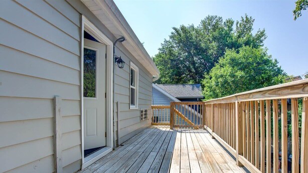 Terrace/patio - Cozy Madison Apt w/ Laundry, AC & Free Parking (Madison)
