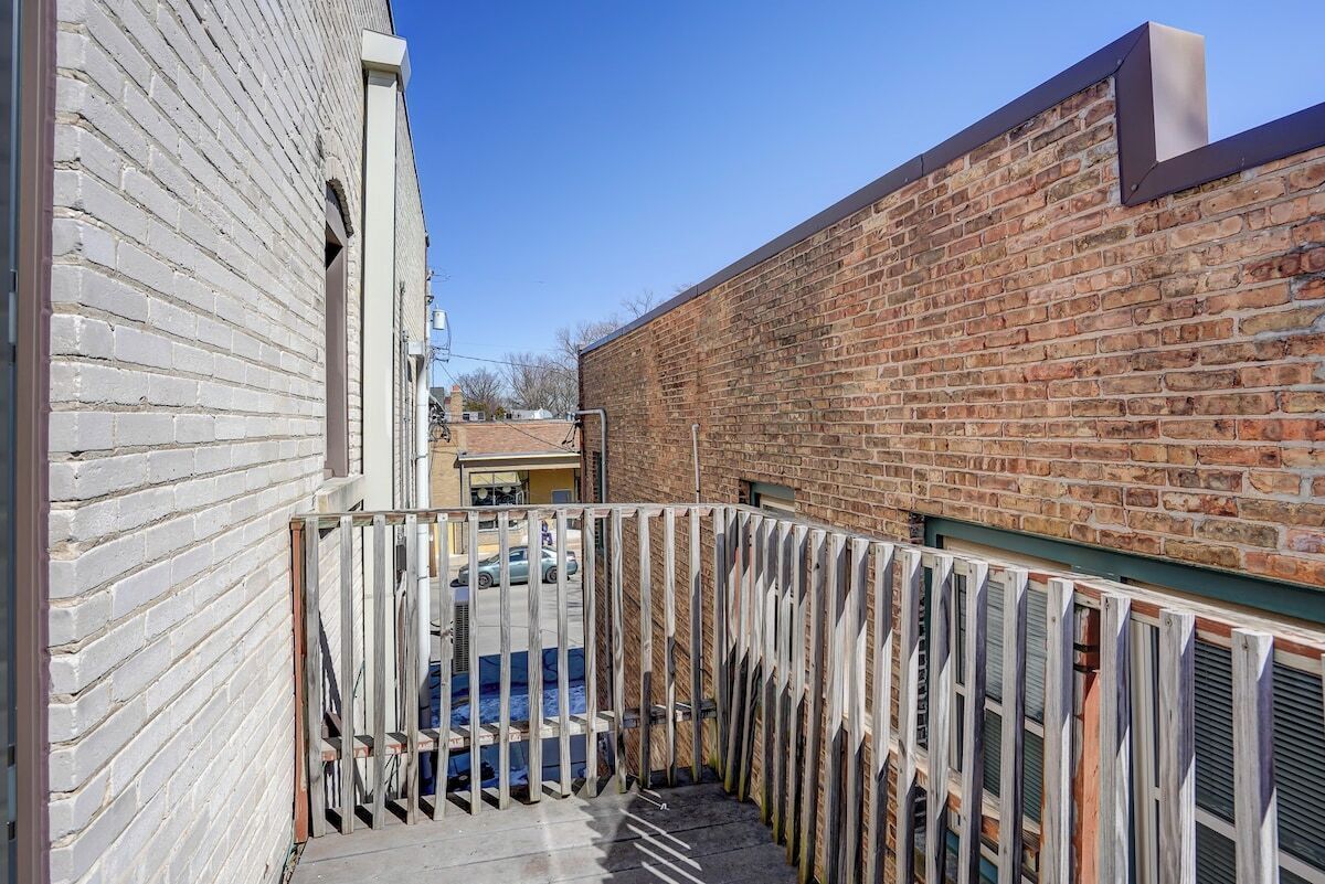 Private patio