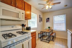 Private kitchen - Pet-Friendly Madison Home with Deck & Parking (Madison)