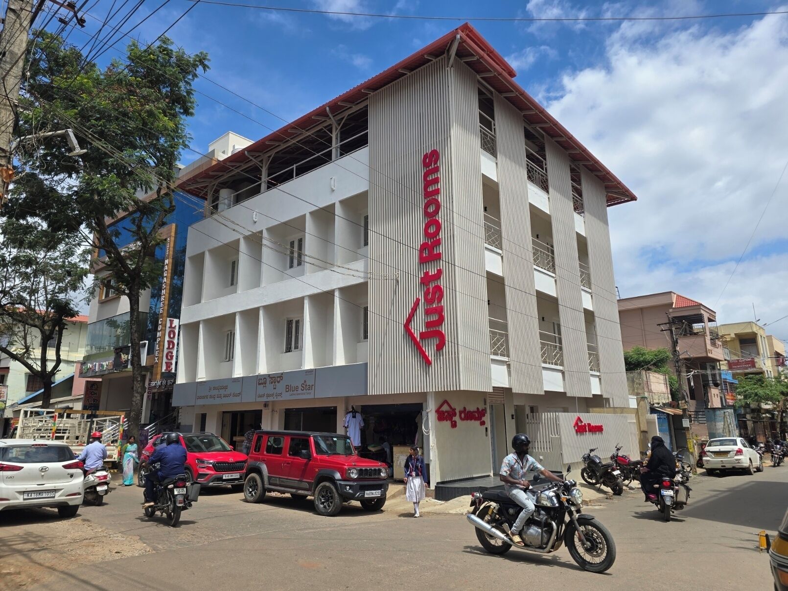 Fachada del alojamiento