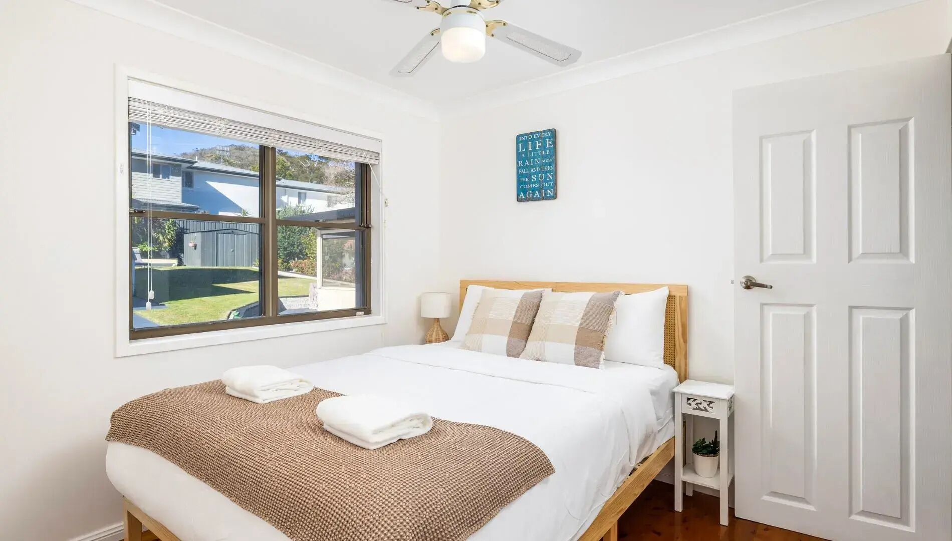 Joy on Shoal Shores | Bedroom 3 | Queen | Ducted air conditioning | Ceiling fan