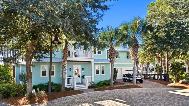 Exterior - Family Tides 30A | Seagrove Beach | Sleeps 16 | LSV Bikes | Pool  Carriage House (Santa Rosa Beach)