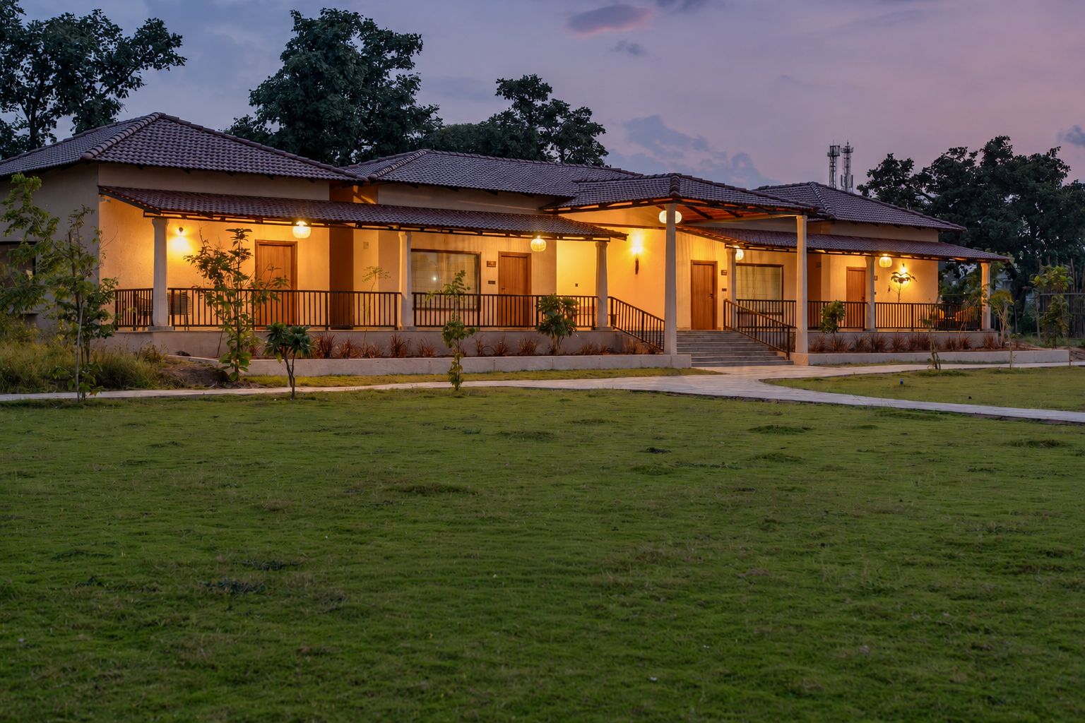 Courtyard view